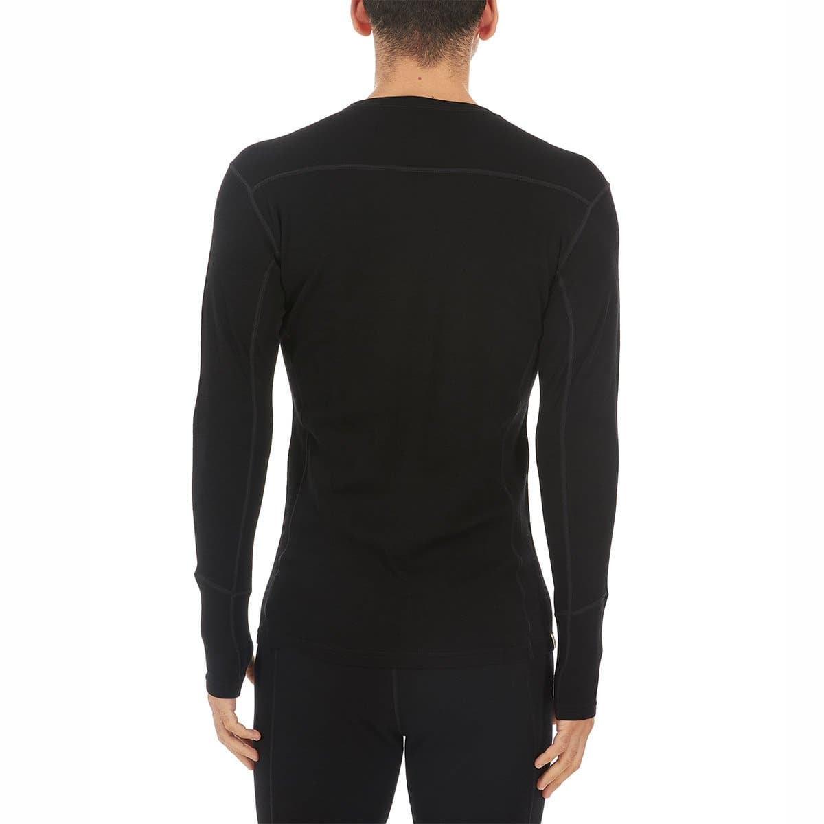 Woolverino Men's Midweight Long Sleeve Crew