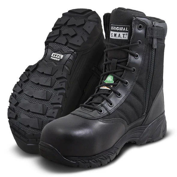 CLASSIC 9" WATERPROOF SIDE-ZIP SAFETY WOMEN'S BOOT