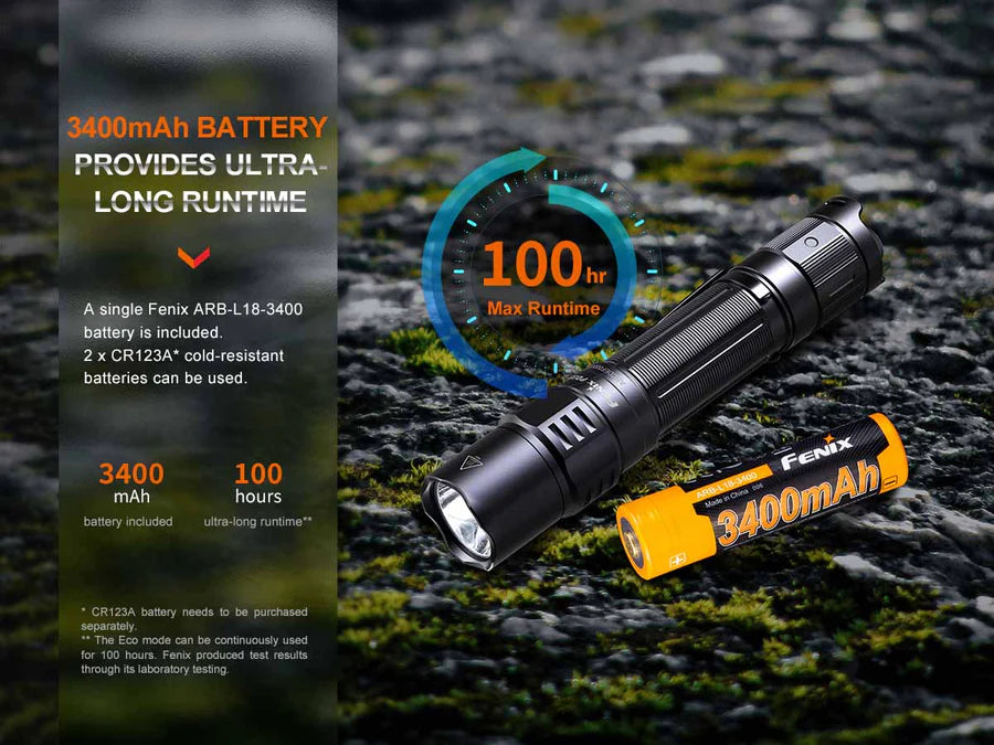 PD35R RECHARGEABLE FLASHLIGHT