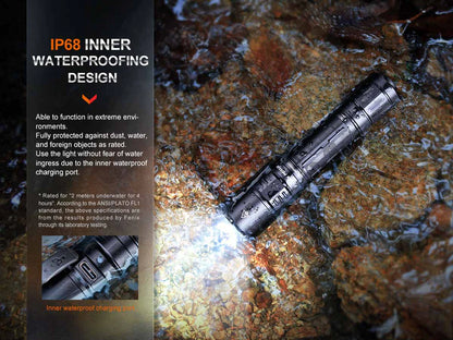 PD35R RECHARGEABLE FLASHLIGHT