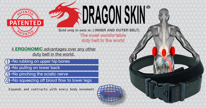 DRAGON SKIN ERGONOMIC DUTY BELT